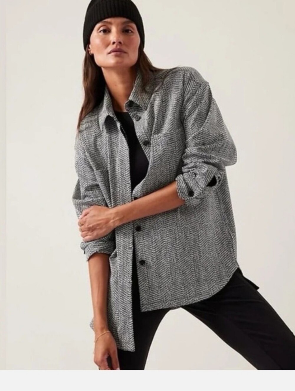 💎 Athleta Women's Top Shirt Jacket Button Down